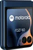 A close-up marketing image of a blue Motorola Razr 60 flip phone, showing the exterior screen with the Motorola logo and product name. Náhled obrázku produktu