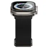 A side view of a smartwatch with a black band against a white background. Anteprima dell’immagine prodotto