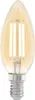 Eglo LED Filament Kerze 4W = 26W E14 Gold 270lm extra Produktbild-Vorschau 1