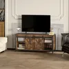 HOMCOM TV skříňka, stolek pod televizi pro televizory do 60 Náhled obrázku produktu 8