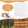 COSTWAY Absperrgitter Hunde 60cm Hoch, Schutzgitter Holz Produktbild-Vorschau 4