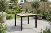 Gartentisch Limasol | 90x90cm | Polywood & Aluminium | Holz Produktbild-Vorschau 2