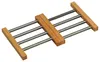 KESPER 58742 Variabler Topfuntersetzer, Edelstahl/Bambus / Produktbild-Vorschau 1