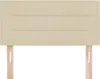 vidaXL Testiera crema 80 cm in tessuto Anteprima dell’immagine prodotto 5