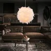 LED Pendelleuchte, Feder-Design, weiß, D 60 cm Produktbild-Vorschau 13
