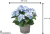 Emerald Künstliche Hortensie - Levi | 45 cm, für drinnen, Produktbild-Vorschau 3