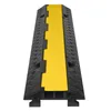 LARS360 2 Stück Gummi Kabelschutz Rampe Protector Produktbild-Vorschau 8