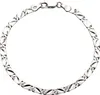 Armkette echt Silber 925  Sterlingsilber rhodiniert 19 cm Produktbild-Vorschau 4