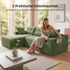 GLP Modulares Ecksofa 256 cm aus Cord, 4-Sitzer mit Produktbild-Vorschau 10
