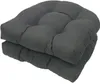 Stuhlkissen Outdoor 2er Set, Sitzkissen Halbrund 48x48 cm, Produktbild-Vorschau 1