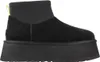 Botines Mujer Modèle Ugg Classic Mini Dipper Couleur Noir Voir les images du produit 15