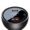 Ładowarka samochodowa Baseus Digital Display USB-A / USB-C Podgląd zdjęcia produktu 6