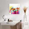 Poster - Poster ohne Rahmen - Blumen Wiese Sommer - 60x60 Produktbild-Vorschau 5