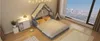 Cama infantil con forma de casa, de 140 x 200 cm, con dosel Vista previa de la imagen del producto 10