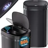 MONZANA® Mülleimer mit Sensor Küche 50L Edelstahl Automatik Produktbild-Vorschau 1