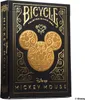 Bicycle® Kartendeck - Disney Mickey Mouse Black and Gold Produktbild-Vorschau 7