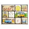 Nostalgic-Art - Set de 9 aimants - Volkswagen - VW Bulli - Voir les images du produit 1