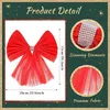 Weihnachts-Türbogen, selbstgemachte Dekoration mit Strass, Produktbild-Vorschau 5