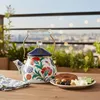 Teiera in smalto Serenk Premium da 2,1 L – decorata, Anteprima dell’immagine prodotto 4