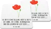 Mr. & Mrs. Panda Untersetzer für Gläser Blume Mohnblume Produktbild-Vorschau 3