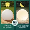 Lampada solare EASYmaxx, 3,2V, bianca, a forma di sfera, Anteprima dell’immagine prodotto 2