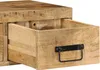 vidaXL Mobile TV a parete 60x30x19 cm Legno di mango grezzo Anteprima dell’immagine prodotto 8