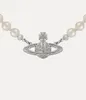 Vivienne Westwood Mini Bas Relief Pearl Choker Produktbild-Vorschau 2
