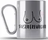 Trendation - Busenfreundin Edelstahl Tasse Karabiner Produktbild-Vorschau 1