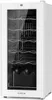 A white wine cooler with a glass door, showing multiple shelves inside. The product is shown from the front-right angle. Produktbild-Vorschau