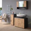 Meuble salle de bain Vicco Irma Chêne doré/anthracite Voir les images du produit 4