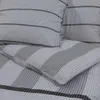 vidaXL Set di biancheria da letto grigio 140x200 cm cotone Anteprima dell’immagine prodotto 5