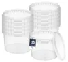 BenBow Eimer mit Deckel 3L x10 Transparent - Produktbild-Vorschau 1