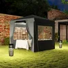 Outsunny Pavillon 2,5x2,5m wasserabweisend Stabil Produktbild-Vorschau 9
