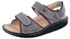 FINN COMFORT FINNAMIC Yuma Damen Sandale grau Nubukleder - Produktbild-Vorschau 1
