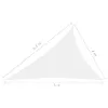 vidaXL Voile d'ombrage Oxford Tissu Triangulaire 4x5x6,4 m Voir les images du produit 14
