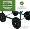 Schlauchwagen Basic 4 Räder 95,5 x 58 cm Stahl, für 50 m Produktbild-Vorschau 5