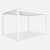 Pergola bioclimatica 3x4m in alluminio e acciaio, lamelle Anteprima dell’immagine prodotto 1