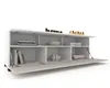 Fernsehschrank TV-Lowboard PLAY STEHEND Weiß Matt/Cashmere Produktbild-Vorschau 4