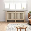 vidaXL Heizkörperverkleidung 152x19x81,5 cm Holzwerkstoff Produktbild-Vorschau 2