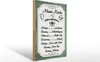 Holzschild  Muttis Küche Öffnungszeiten, 40 x 30 cm, Produktbild-Vorschau 1