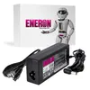 A laptop power adapter and its packaging are displayed against a white background. The packaging features the brand logo and a robot mascot. Podgląd zdjęcia produktu