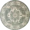 Volero - Tapis vintage rond - Spring Medaillon Vert/Crème - Voir les images du produit 5