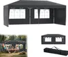 UISEBRT Pavillon pliable Pavillon de jardin 3x6 m Tente de Voir les images du produit 1