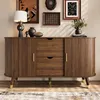 Credenza Merax con 2 ante scorrevoli e 2 cassetti, comò con Anteprima dell’immagine prodotto 1