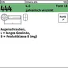 Augenschraube DIN 444 Form LB LBM 16 x 160 4.6 galvanisch Produktbild-Vorschau 1