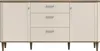 Forte LACETTI Kommode 120, moderne Kommode, Skandi Lamellen Produktbild-Vorschau 2