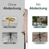 Sekey Sonnenschirm Schutzhülle Wasserdicht Abdeckung Produktbild-Vorschau 4