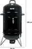 BBQ-Toro Räuchertonne Oak Ø 47 cm | Räucherofen BBQ Smoker Produktbild-Vorschau 3