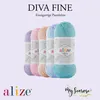 5 x ALIZE DIVA FINE 350 MIT LABEL Produktbild-Vorschau 5