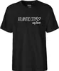 Huuraa Herren T-Shirt Atlantic City my love S Black Bio Produktbild-Vorschau 2
